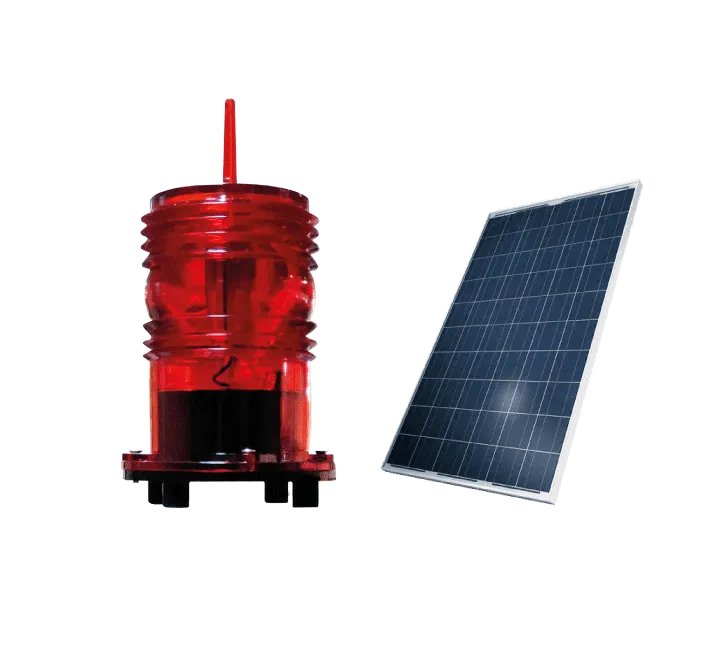 Obstruction Light DC Solar Panel Safelight tenaga surya